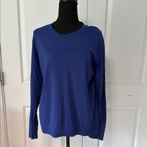 Lululemon Blue Long Sleeve Shirt
